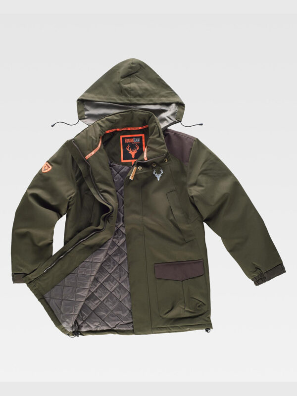 Parka impermeabile cuciture termosaldate - caccia