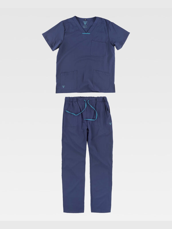 Completo UNISEX casacca + pantalone tessuto elasticizzato - immagine 3