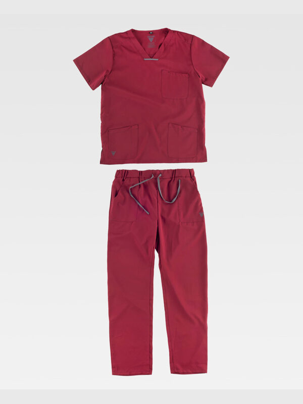 Completo UNISEX casacca + pantalone tessuto elasticizzato - immagine 4
