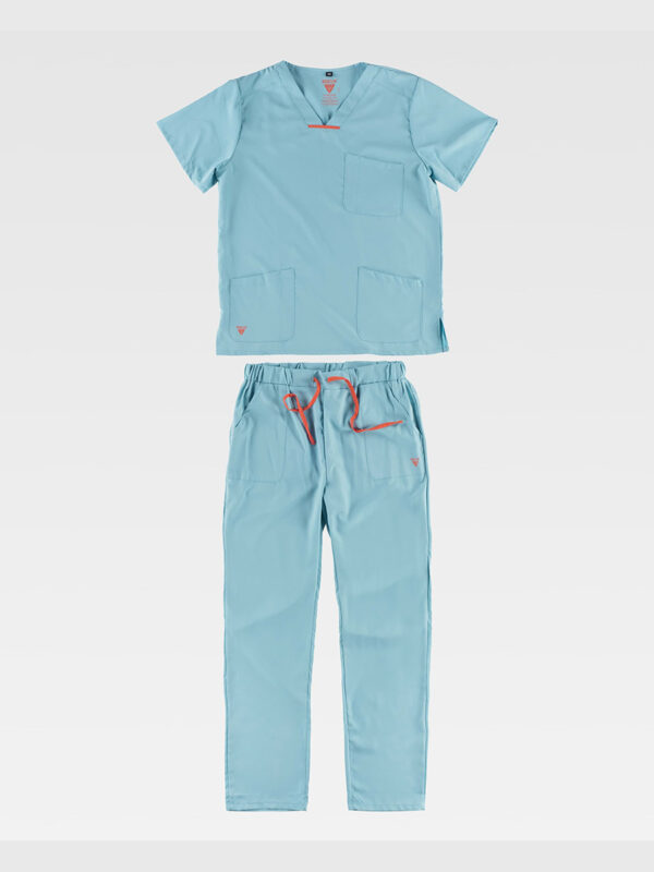Completo UNISEX casacca + pantalone tessuto elasticizzato - immagine 6