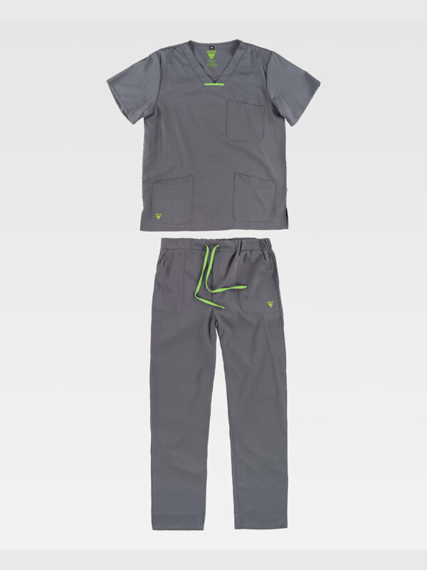 Completo UNISEX casacca + pantalone tessuto elasticizzato - immagine 7