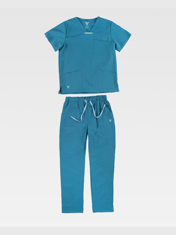 Completo UNISEX casacca + pantalone tessuto elasticizzato - immagine 9