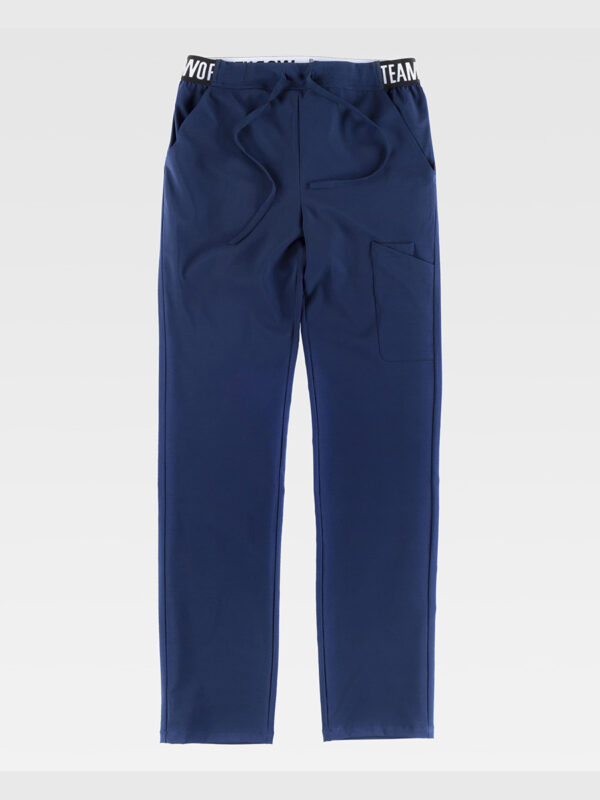 Pantalone unisex tessuto elastico - immagine 3