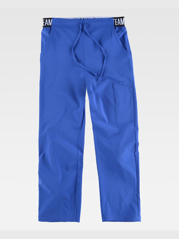 Pantalone unisex tessuto elastico