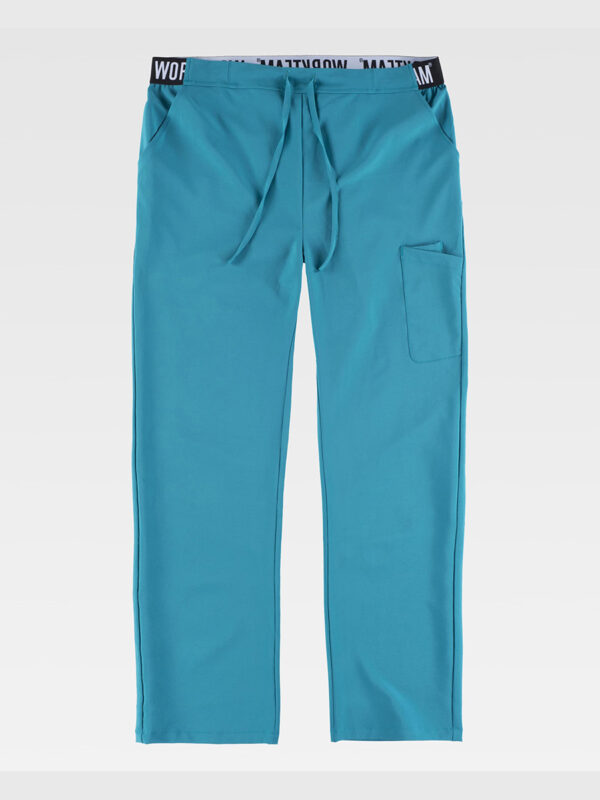 Pantalone unisex tessuto elastico - immagine 5