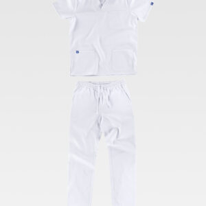 Completo unisex casacca + pantalone lavaggio 65°