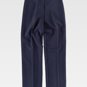 Pantalone donna con cintura e pences