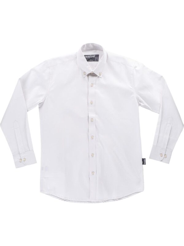 Camicia manica lunga button down - immagine 5