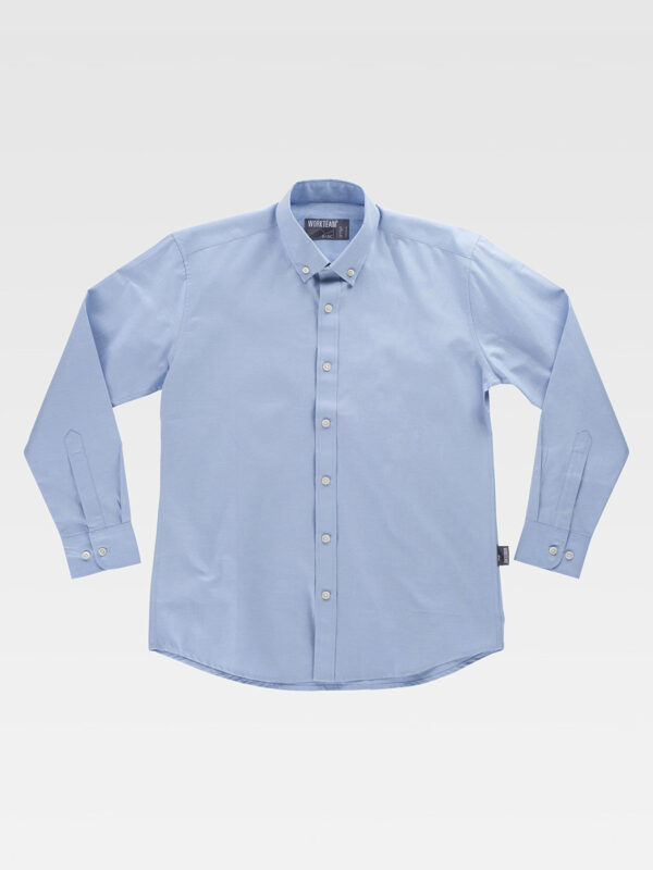 Camicia manica lunga button down - immagine 7