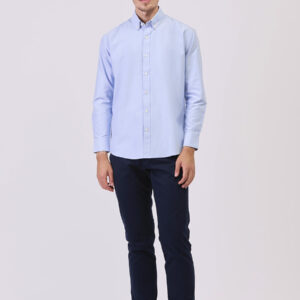 Camicia manica lunga button down
