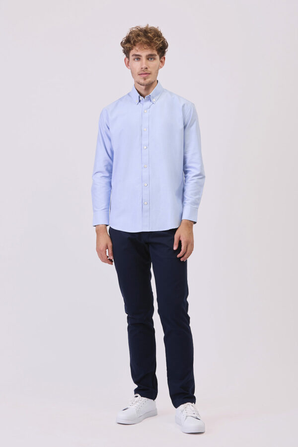 Camicia manica lunga button down