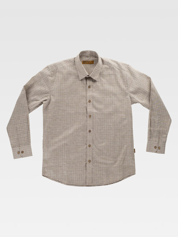 Camicia manica lunga a quadretti - immagine 4