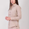 Camicia manica lunga a quadretti donna
