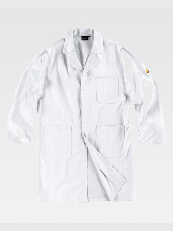 Camice unisex tessuto antistatico - immagine 3