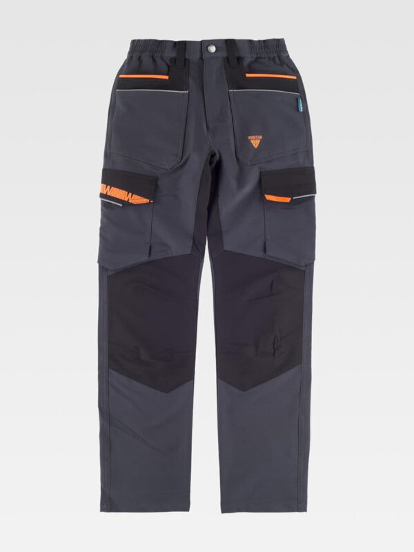 Pantalone multitasche elasticizzato - immagine 3