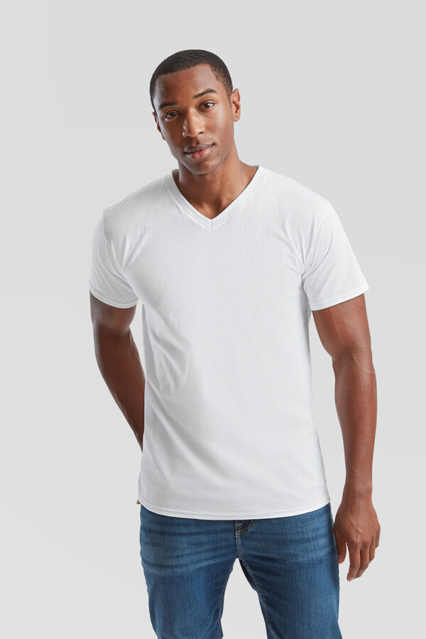 T-shirt uomo manica corta collo a V VALUEWEIGHT - immagine 5