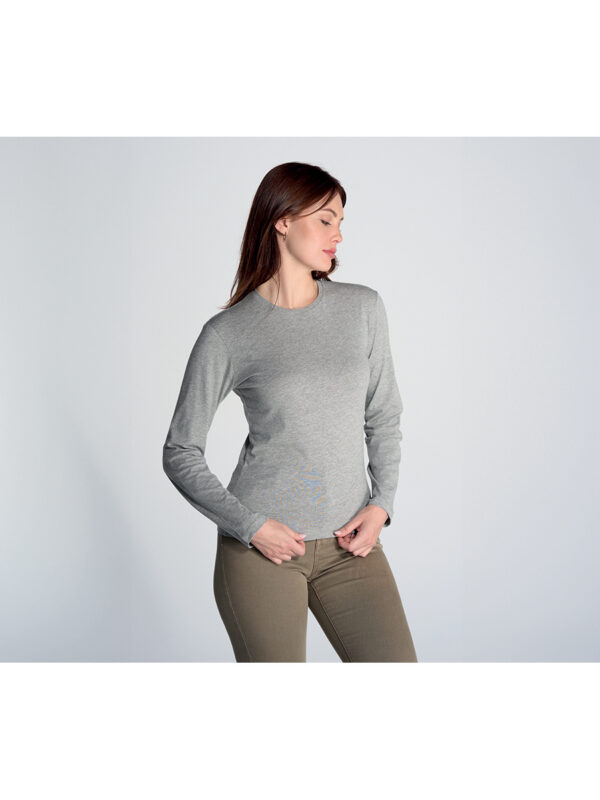 T-shirt donna manica lunga regular - immagine 4
