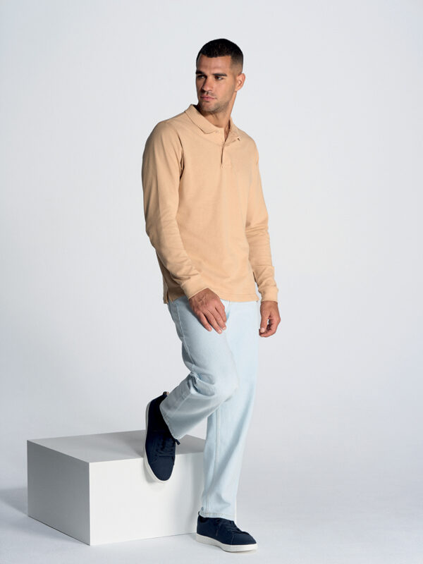 Polo uomo manica lunga regular - immagine 5