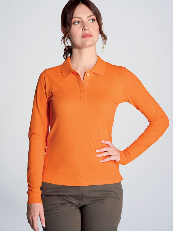 Polo donna manica lunga REGULAR - immagine 5
