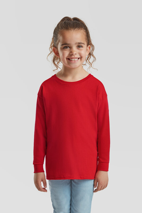 T-shirt bambino manica lunga VALUEWEIGHT UNISEX - immagine 5