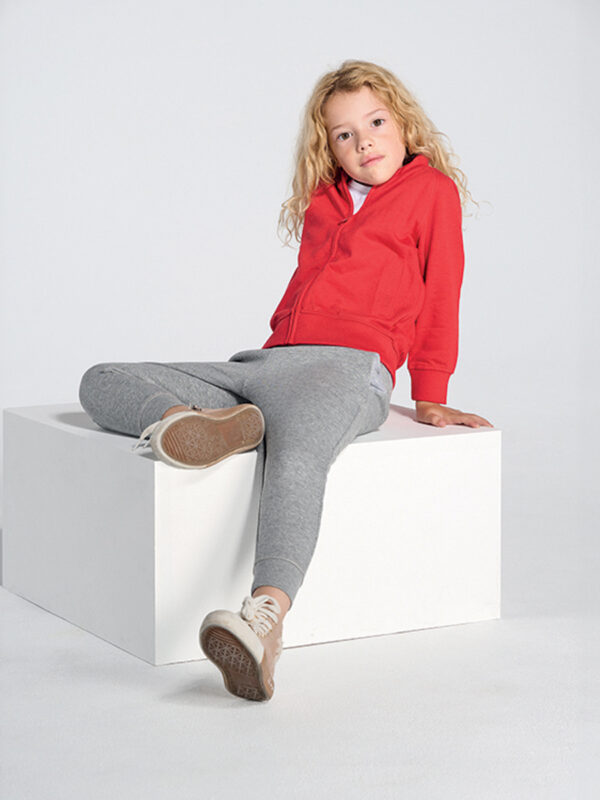 Felpa bambino leggera in tessuto French Terry UNISEX - immagine 5