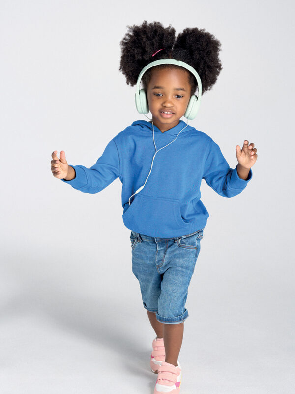 Felpa bambino con cappuccio leggere French Terry UNISEX