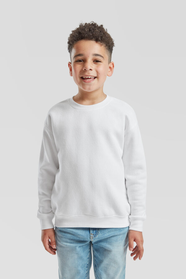 Felpa bambino girocollo PREMIUM UNISEX - immagine 5