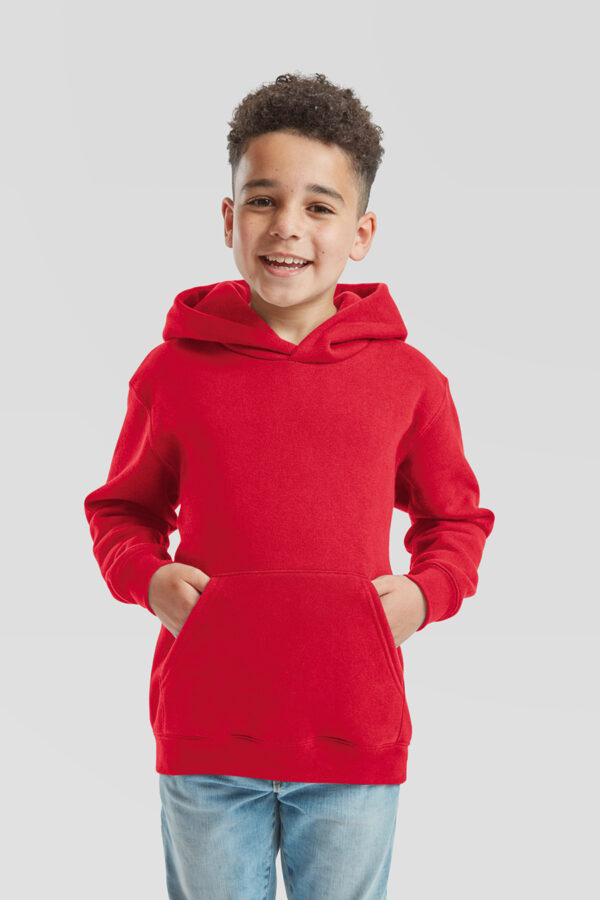 Felpa bambino cappuccio premium UNISEX - immagine 4