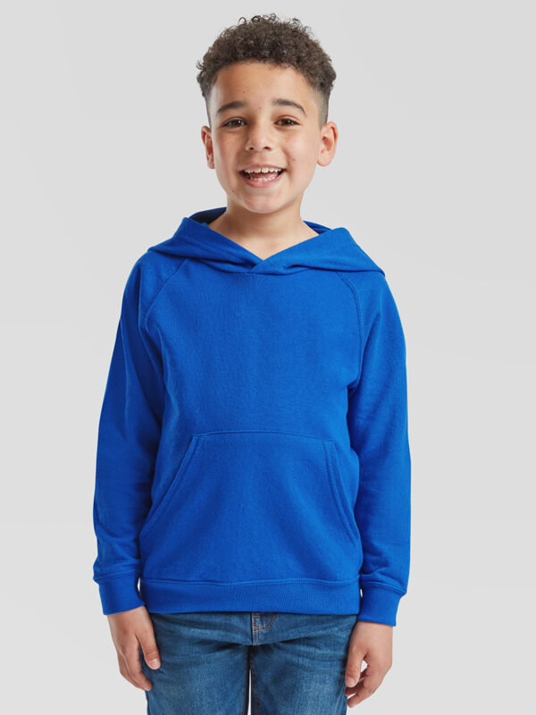 Felpa bambino cappuccio leggera lightweight