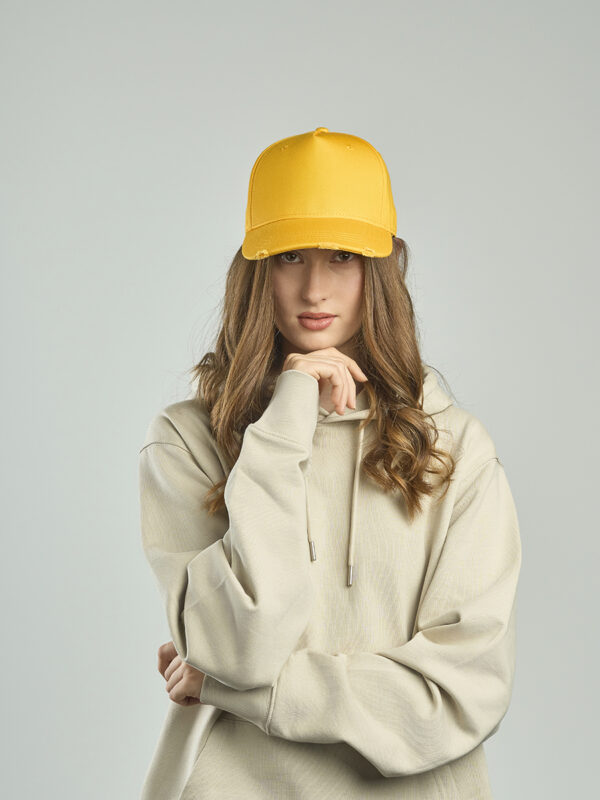 Cappello visiera curva 5 pannelli CARGO - immagine 4