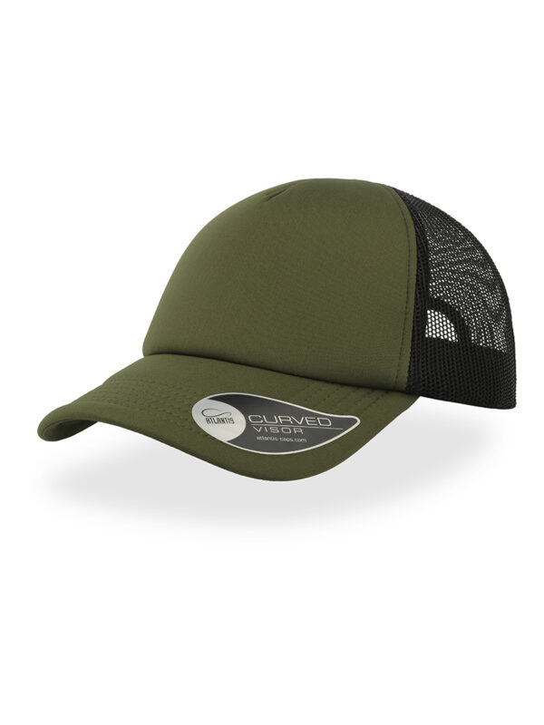 Cappello visiera curva 5 pannelli mesh posteriore RAPPER - immagine 19