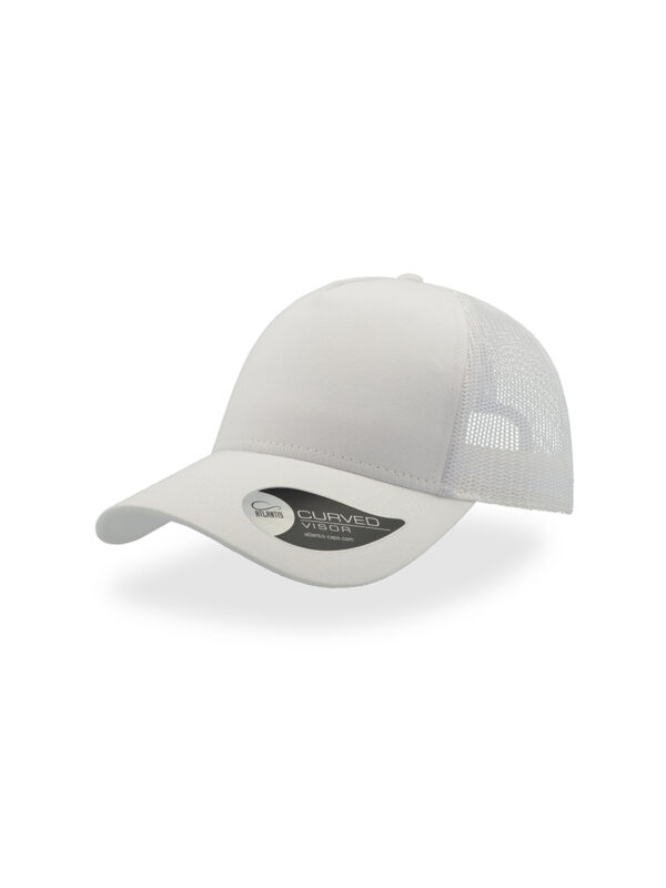 Cappello visiera curva 5 pannelli mesh posteriore RAPPERCOTTON - immagine 15