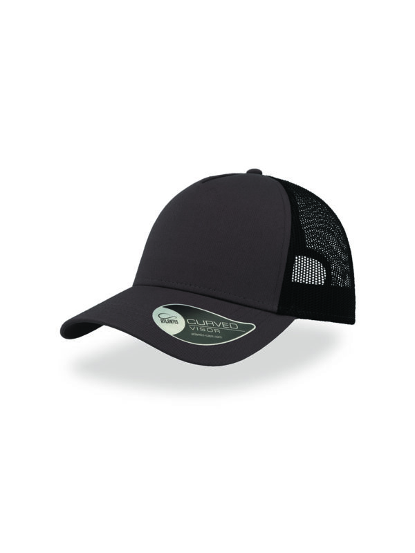 Cappello visiera curva 5 pannelli mesh posteriore RAPPERCOTTON - immagine 12
