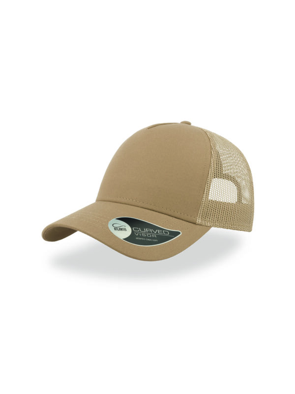 Cappello visiera curva 5 pannelli mesh posteriore RAPPERCOTTON - immagine 11