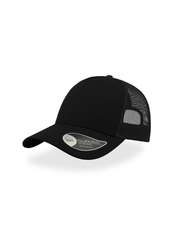 Cappello visiera curva 5 pannelli mesh posteriore RAPPERCOTTON - immagine 9