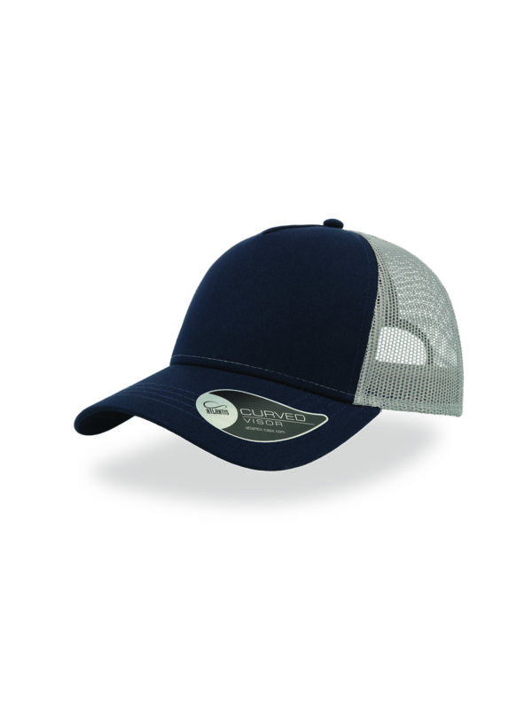 Cappello visiera curva 5 pannelli mesh posteriore RAPPERCOTTON - immagine 8