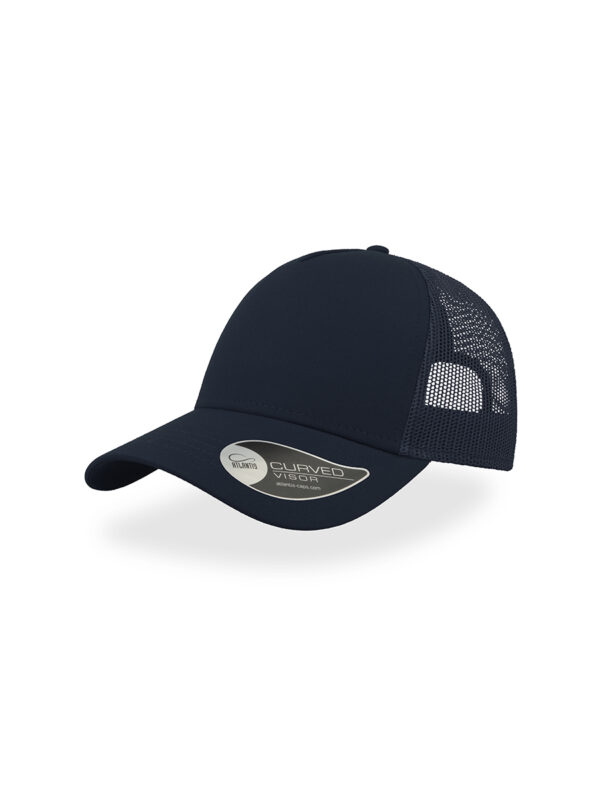 Cappello visiera curva 5 pannelli mesh posteriore RAPPERCOTTON - immagine 7
