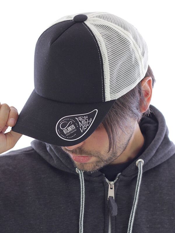 Cappello visiera mid 5 pannelli mesh posteriore RECORD