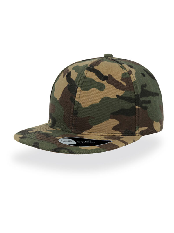 Cappello visiera piatta 6 pannelli SBACK - immagine 3