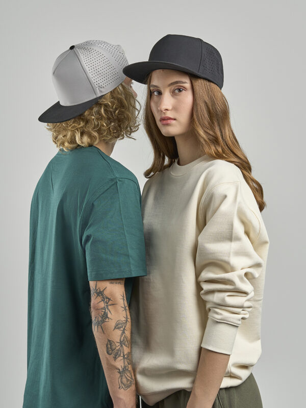Cappello visiera piatta 5 pannelli BANKFIVES
