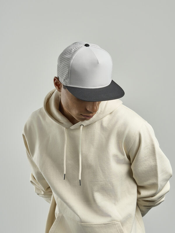 Cappello visiera piatta 5 pannelli BANKFIVES - immagine 2