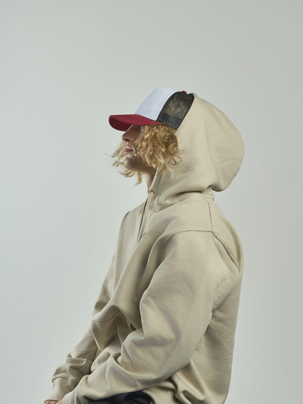 Cappello visiera mid 5 pannelli mesh posteriore RAPPERCANVASS - immagine 3
