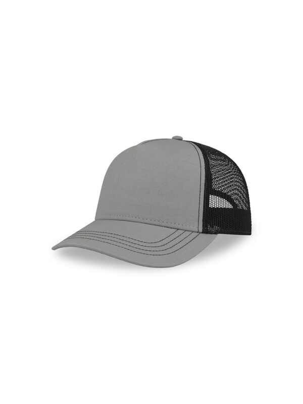 Cappello visiera mid 5 pannelli mesh posteriore RAPPERCANVASS - immagine 7