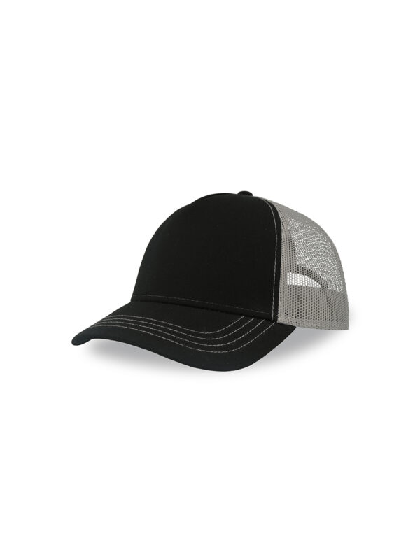 Cappello visiera mid 5 pannelli mesh posteriore RAPPERCANVASS - immagine 9