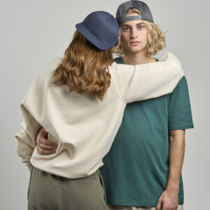 Cappello visiera piatta 6 pannelli JAMES