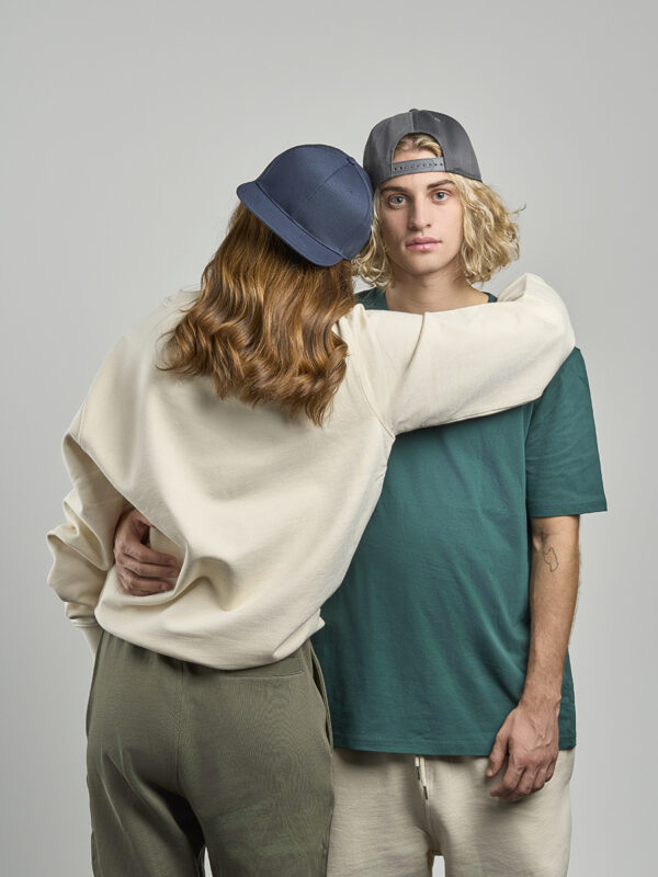 Cappello visiera piatta 6 pannelli JAMES