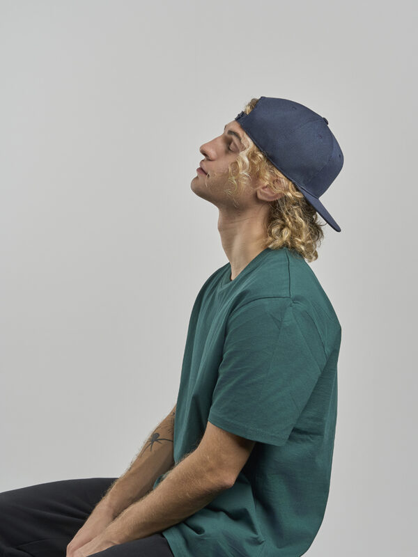 Cappello visiera piatta 6 pannelli JAMES - immagine 3