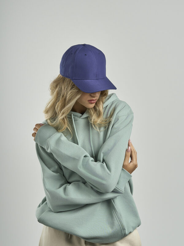 Cappello visiera mid 6 pannelli RECYFEEL - immagine 2