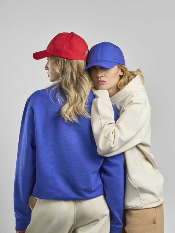 Cappello visiera curva 6 pannelli RECYSIX