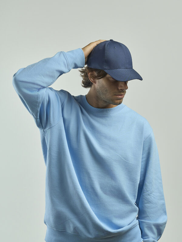 Cappello visiera curva 6 pannelli RECYSIX - immagine 2